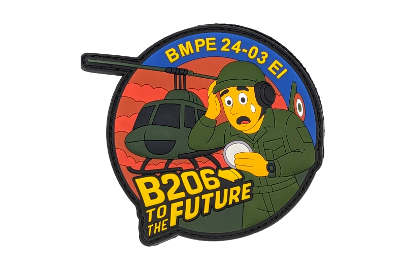 PVC police patch for outer vests