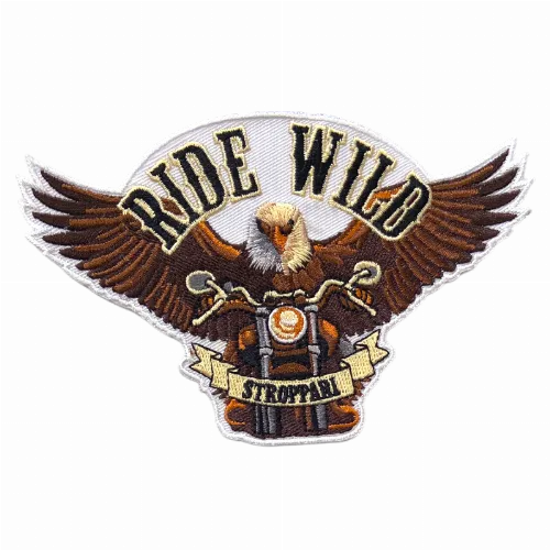Curved top rocker with club name