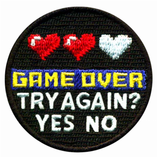 Embroidered streetwear patch