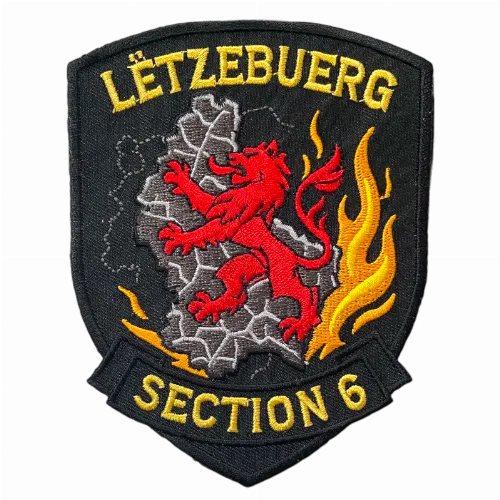 Fire Department shoulder shield patch
