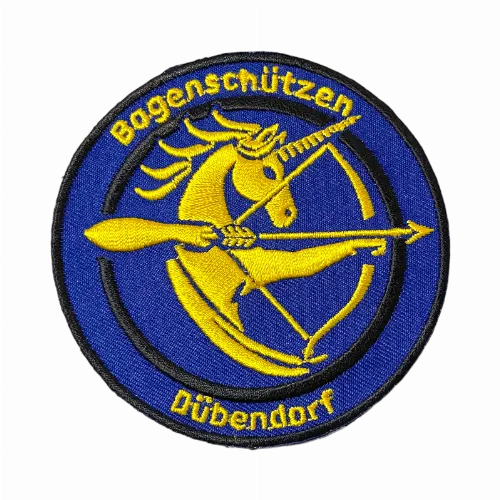 Woven commemorative tournament patch