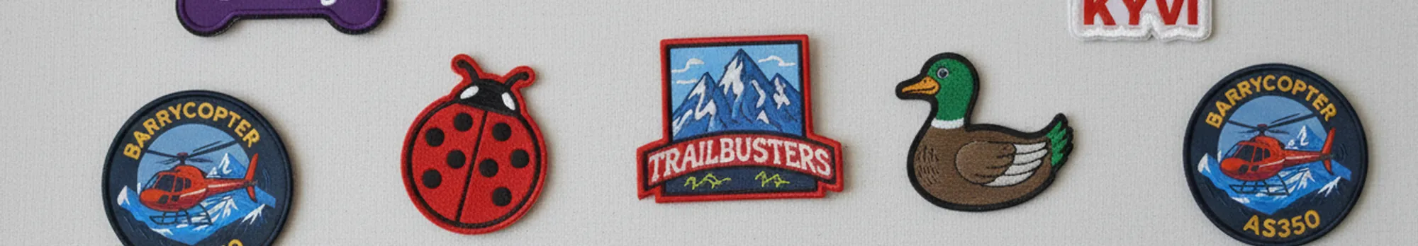 Custom patches collage