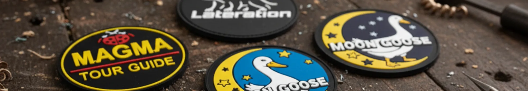 Custom patches collage